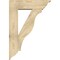 Ekena Millwork Funston Traditional Rough Sawn Bracket w/ Offset Brace, Douglas Fir, 8"W x 28"D x 40"H BKT0806X28X40FST01RDF - alternate 2